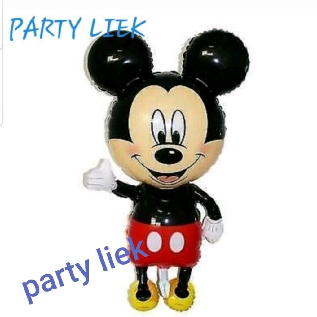 Mickey mouse ballonnen set nr M587, Ophalen of Verzenden, Nieuw, Versiering, Verjaardag