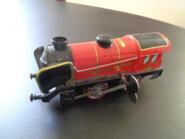 Fraaie Hornby locomotief met sleutel., Ophalen of Verzenden