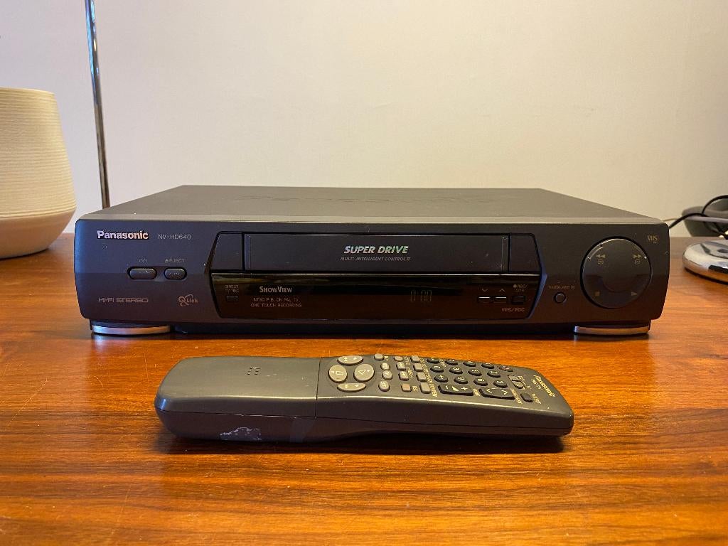 Panasonic VHS nv-hd640 Super Drive Videorecorder, Ophalen of Verzenden, Gebruikt, VHS-speler of -recorder