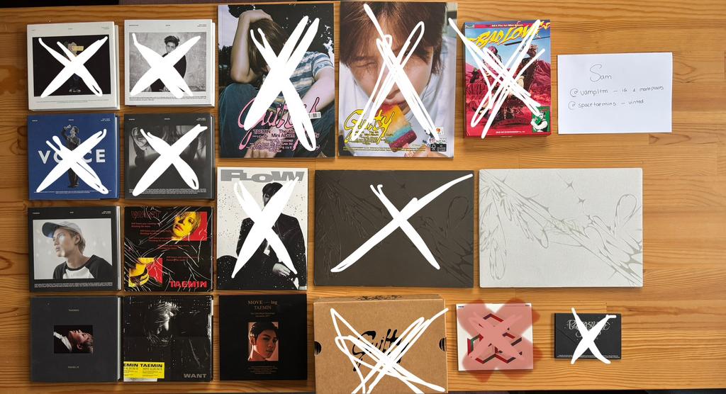 SHINEE TAEMIN MINHO KEY ONEW ALBUM KPOP, Verzenden, Zo goed als nieuw, Foto of Kaart