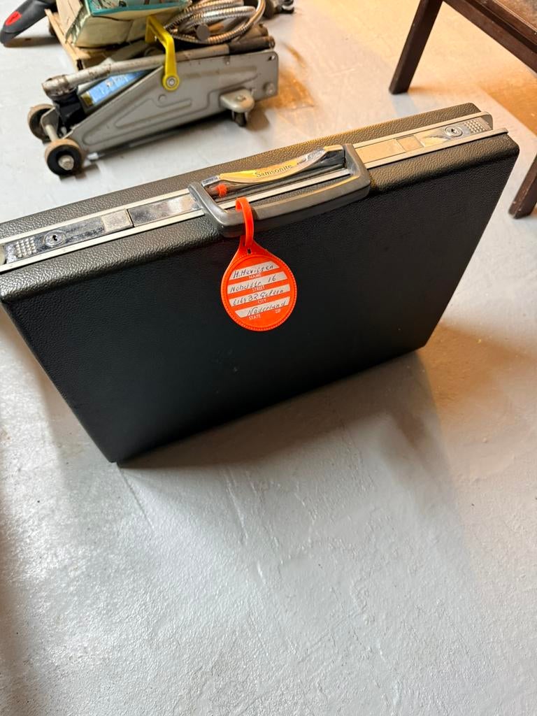 Samsonite aktekoffer (vintage), Ophalen, Zo goed als nieuw, Hard kunststof