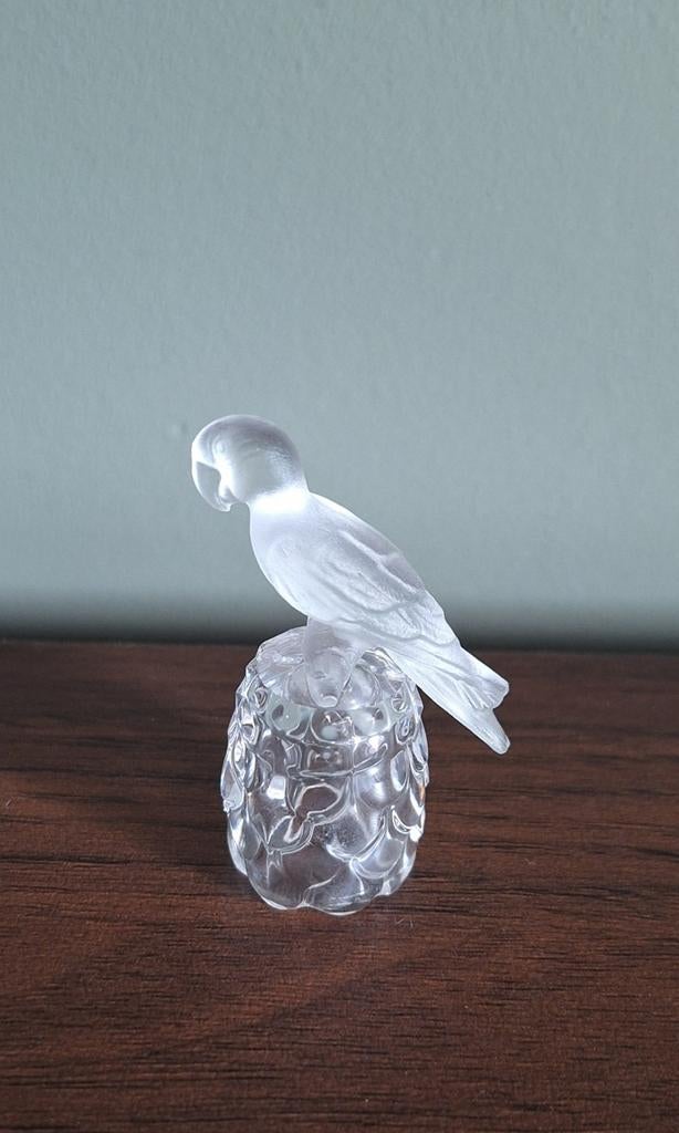 Swarovski vingerhoed papagaai, Verzamelen, Swarovski, Ophalen of Verzenden, Zo goed als nieuw, Figuurtje