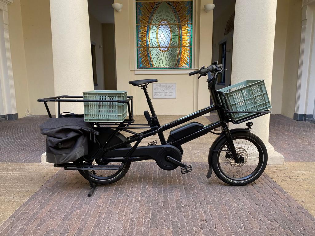 Moustache Lundi Cargo 20,5, Fietsen en Brommers, Fietsen | Bakfietsen, Ophalen of Verzenden, Zo goed als nieuw