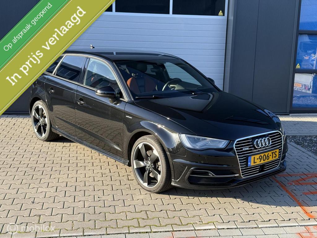 Audi A3 Sportback 1.4 e-tron| Leder| Adaptief Cruise| Rijstr, Auto's, Gebruikt, Euro 6, 4 cilinders, 150 pk