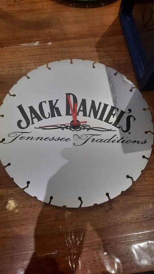 Jack Daniel's klok, Verzenden, Nieuw, Wandklok