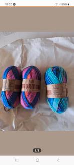 3 bollen sokkenwol, Ophalen of Verzenden, Nieuw, Haken, Patroon of Boek