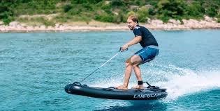 Lampuga Air S, Watersport en Boten, Golfsurfen, Zo goed als nieuw, Funboard, Met vinnen, Met koord, Ophalen