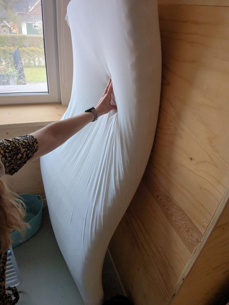 Gratis: dun matras (90*200), Ophalen, Gebruikt, Eenpersoons, 90 cm