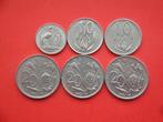 Lot Zuid - Afrika setje munten 5, 10 en 20 Cent 1975 / 1990., Verzenden, Zuid-Afrika, Setje