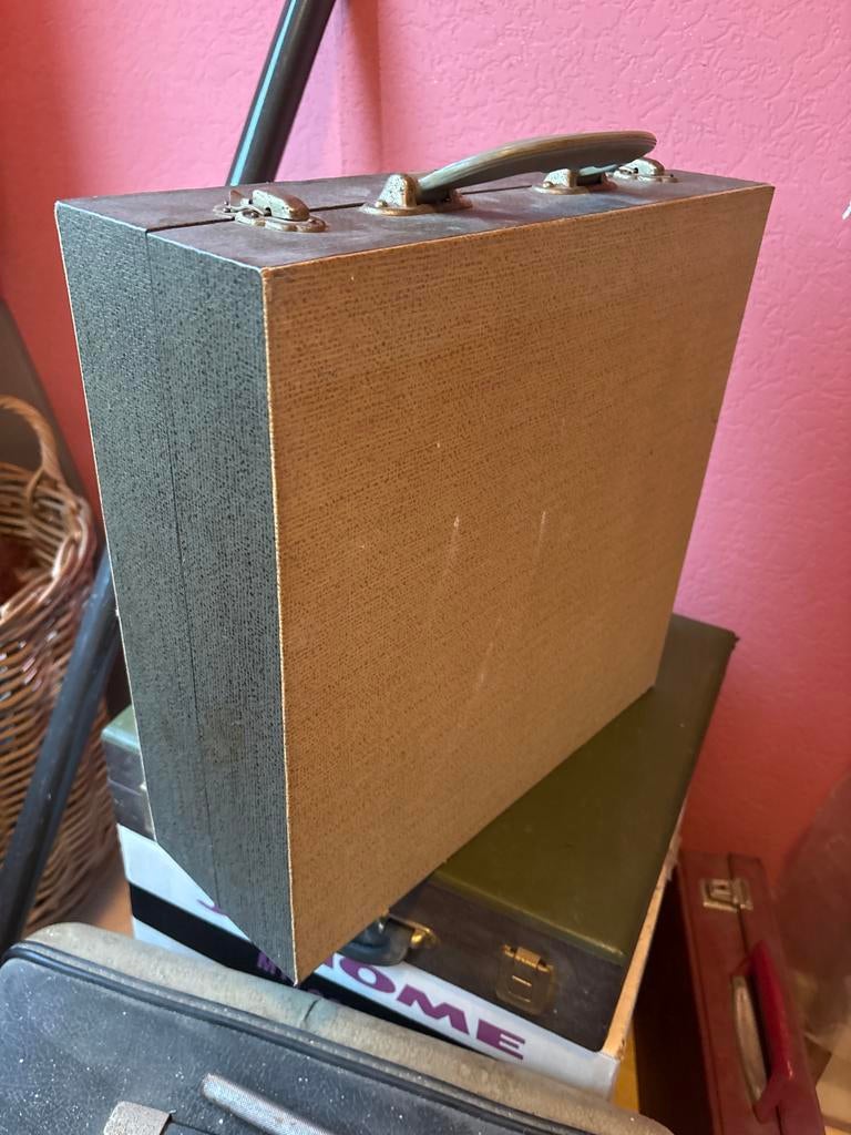 Vintage platenkoffer – Tres' Vintage