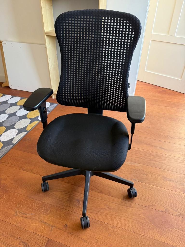 Topstar bureaustoel, Ophalen, Gebruikt, Zwart, Bureaustoel