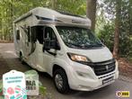 Chausson Welcome 737 Enkele Bedden 25000 km Hefbed 2017, Ringverwarming, Fiat, Airbags, Koelkast