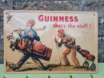 Reclamebord Guinness Golf, Verzamelen, Biermerken, Ophalen of Verzenden, Nieuw, Reclamebord, Plaat of Schild, Overige merken