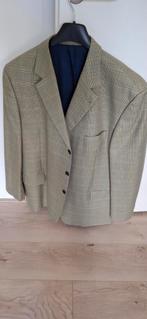 Stijlvol geruit colbert, maat L, Kleding | Heren, Kostuums en Colberts, Ophalen, Onbekend, Beige, Overige maten