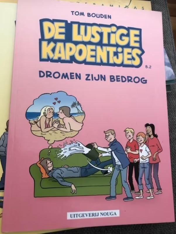 Dromen zijn bedrog de lustige kapoentjes k2, Boeken, Stripboeken, Eén stripboek, Ophalen of Verzenden, Zo goed als nieuw