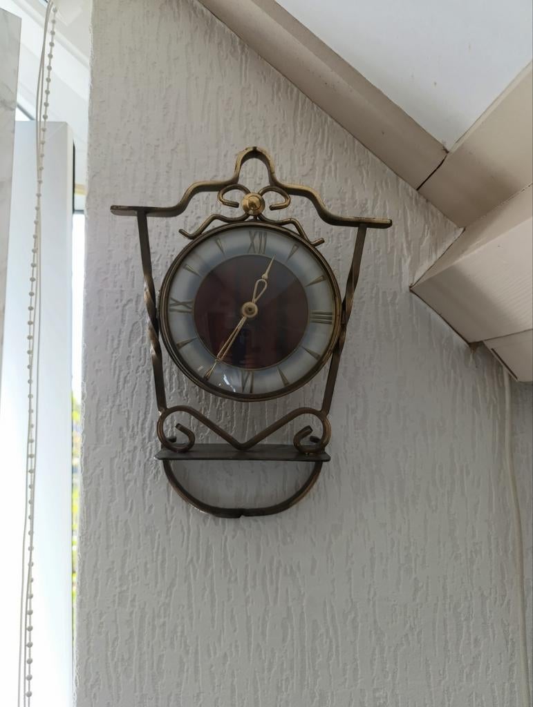 Vintage klok, wandmodel, Ophalen of Verzenden