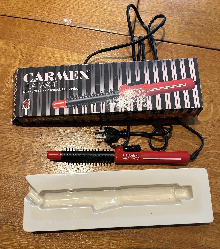 Antiek carmen heatwave styling brush / Haardrogers., Ophalen