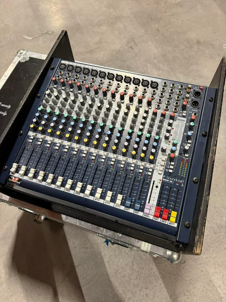 Soundcraft MFXi 12, Ophalen, Zo goed als nieuw, 10 tot 20 kanalen