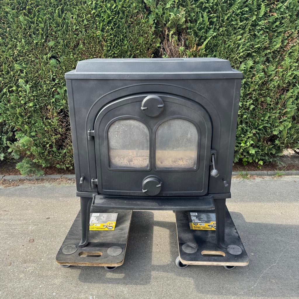 Morsø 1610 houtkachel – zware gietijzeren kwaliteitskachel, Ophalen, Gebruikt, Houtkachel, Vrijstaand