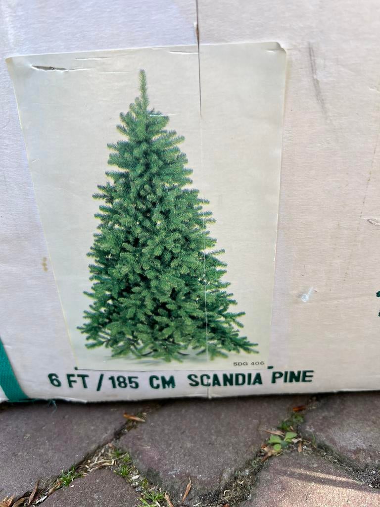 Kerstboom, Ophalen of Verzenden, Zo goed als nieuw