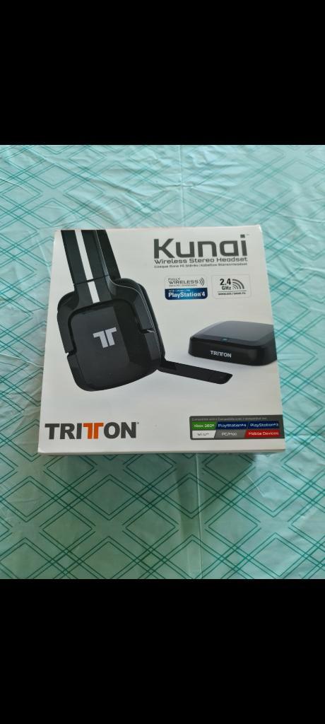 Tritton Draadloos Headset, Computers en Software, Headsets, Nieuw, Over-ear, Draadloos, Gaming headset, Inklapbare microfoon, Mute-functie