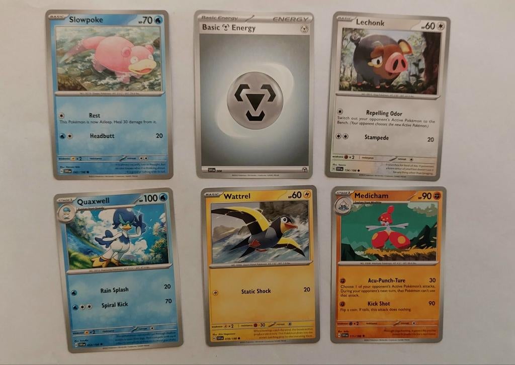 6 nieuw pokemon verzamelkaarten, Ophalen of Verzenden, Nieuw
