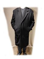 Lange herenmantel voor groot persoon te koop, Kleding | Heren, Jassen | Winter, Onbekend, Zwart, Overige maten, Ophalen of Verzenden