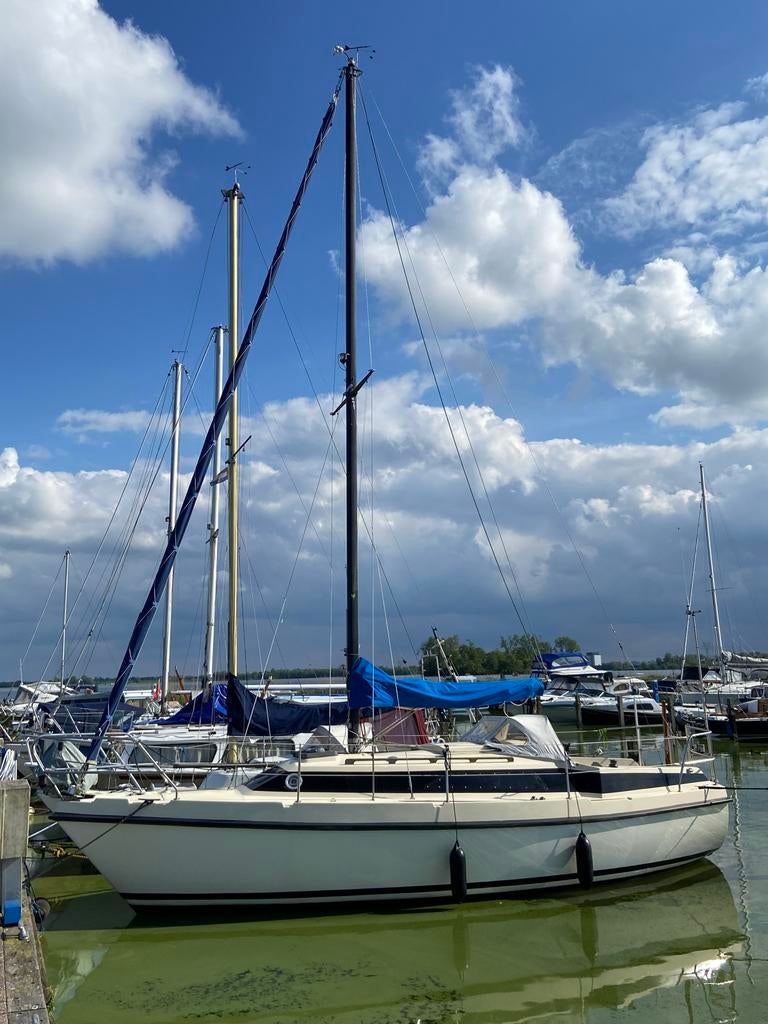 Compromis 777 met rolfok, Watersport en Boten, Kajuitzeilboten en Zeiljachten, Ophalen, Gebruikt, Diesel, Tourjacht of Cruiser