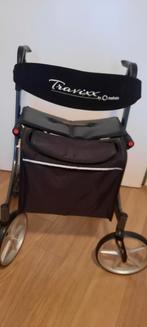 Zwarte Trafixx rollator met tas, Ophalen, Zo goed als nieuw