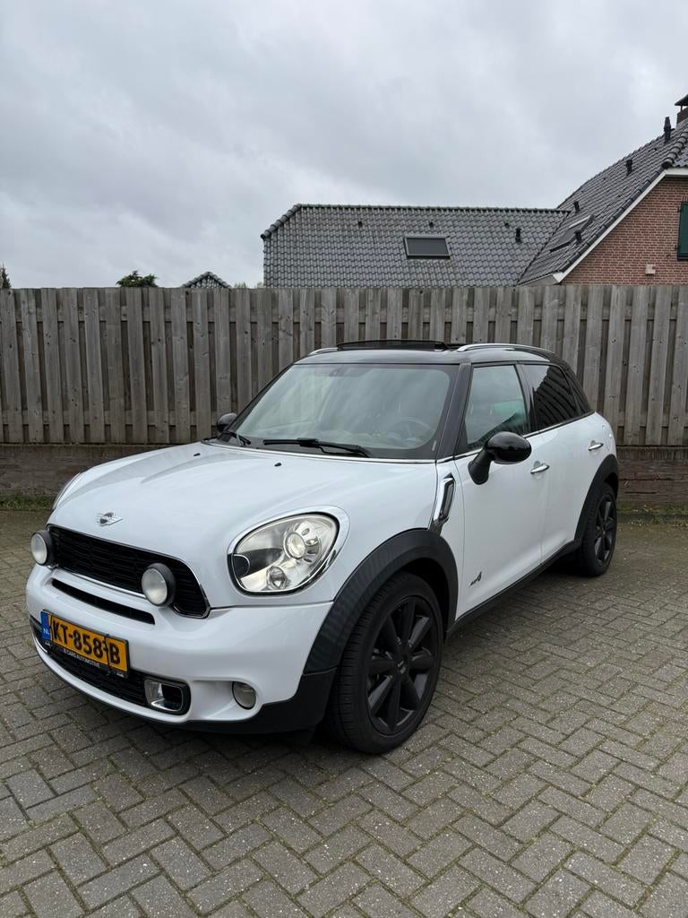 Mini Countryman S 1.6 183PK All4 2011 Wit NIEUWE APK, 1355 kg, 15 km/l, Bluetooth, Wit