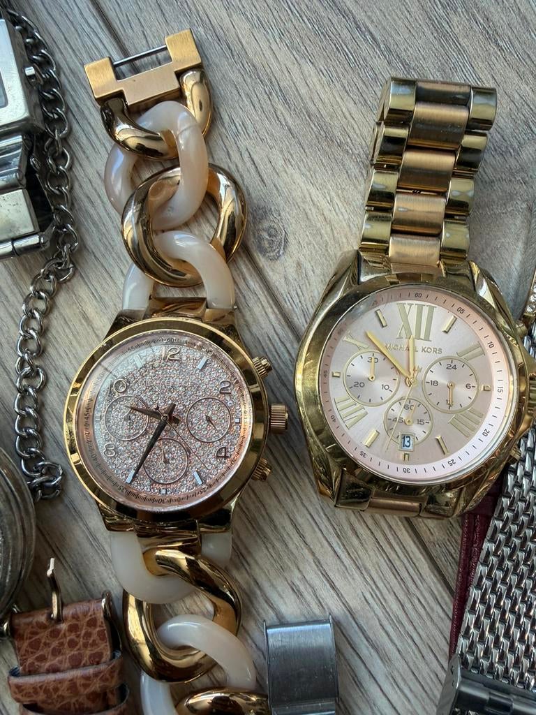 Partij horloges, Antiek en Kunst, Antiek | Klokken, Ophalen of Verzenden