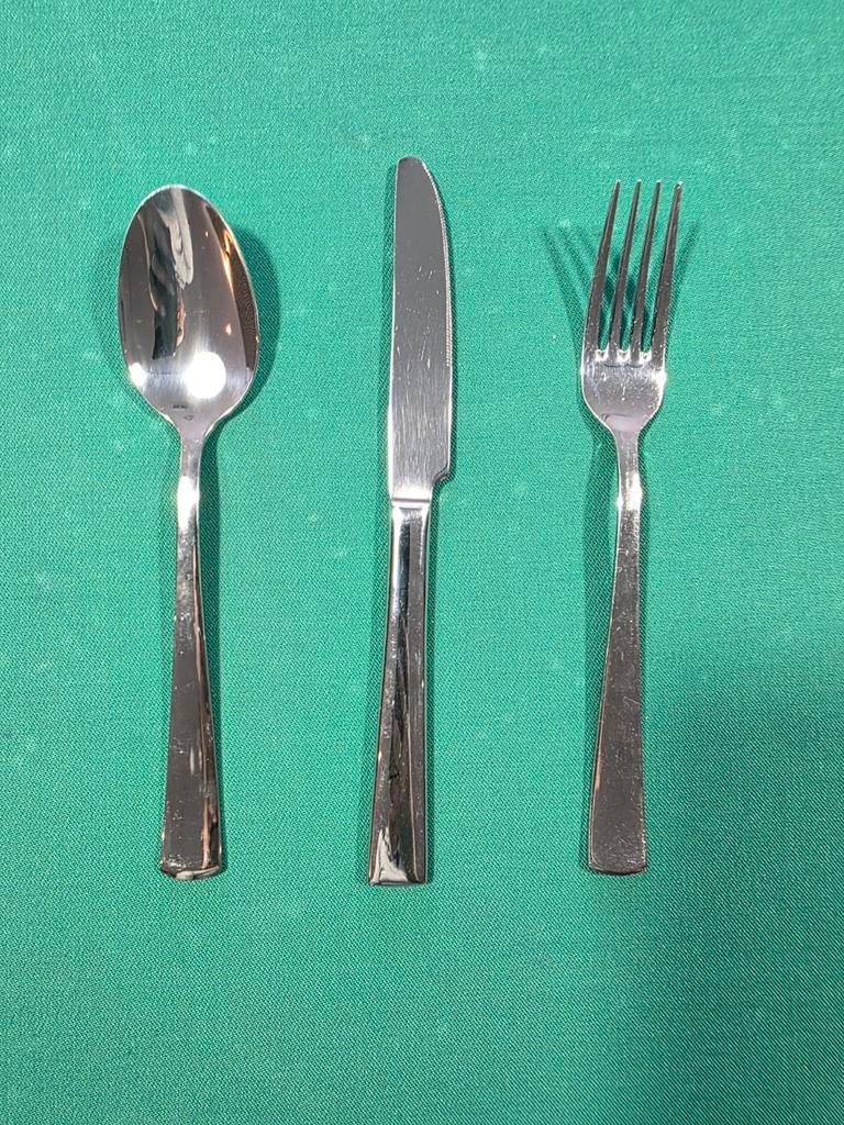 Professional Larissa bestekset, 300 delig, Huis en Inrichting, Ophalen, Gebruikt, Rvs of Chroom, Vaatwasserbestendig