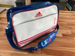 Adidas Retro Schoudertas Blauw/Wit/Rood, Ophalen of Verzenden, Gebruikt, Overige