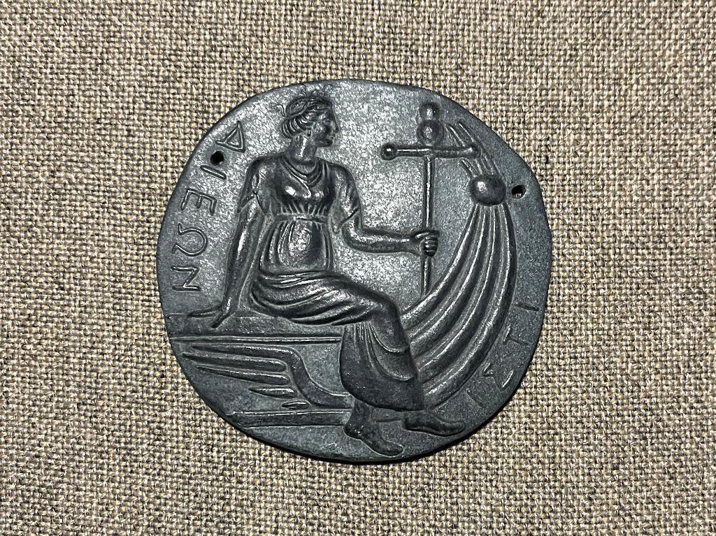 Griekse keramiek plaquette, Ophalen of Verzenden