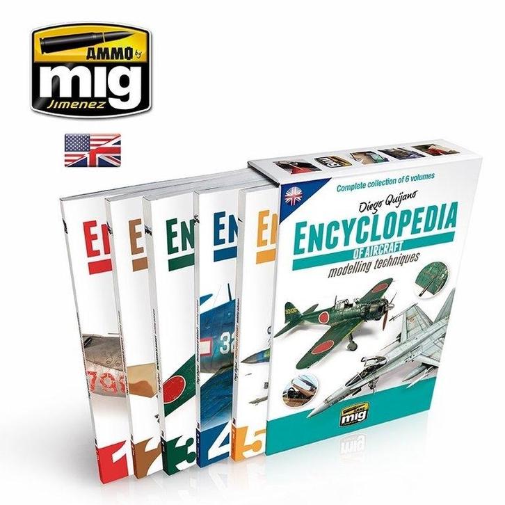 Encyclopedia of Aircraft Modelling Techniques (5 delen), Hobby en Vrije tijd, Modelbouw | Vliegtuigen en Helikopters, Zo goed als nieuw
