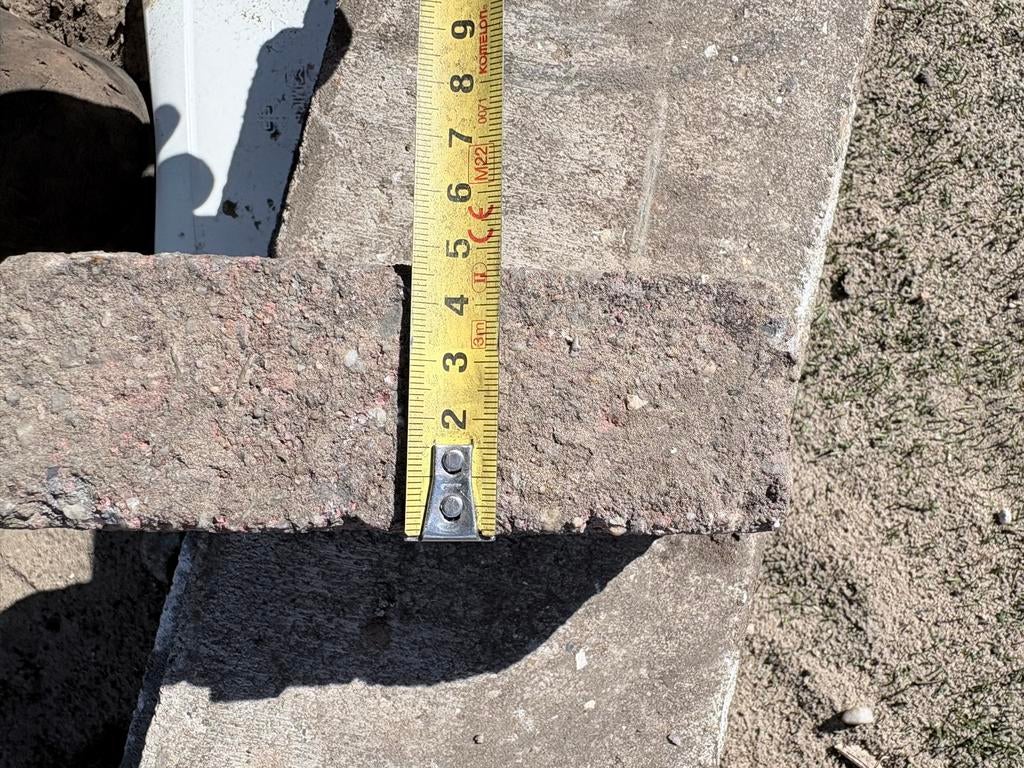 Klinkertjes - ca. 10 m2, Ophalen, Gebruikt, Klinkers, 10 m² of meer