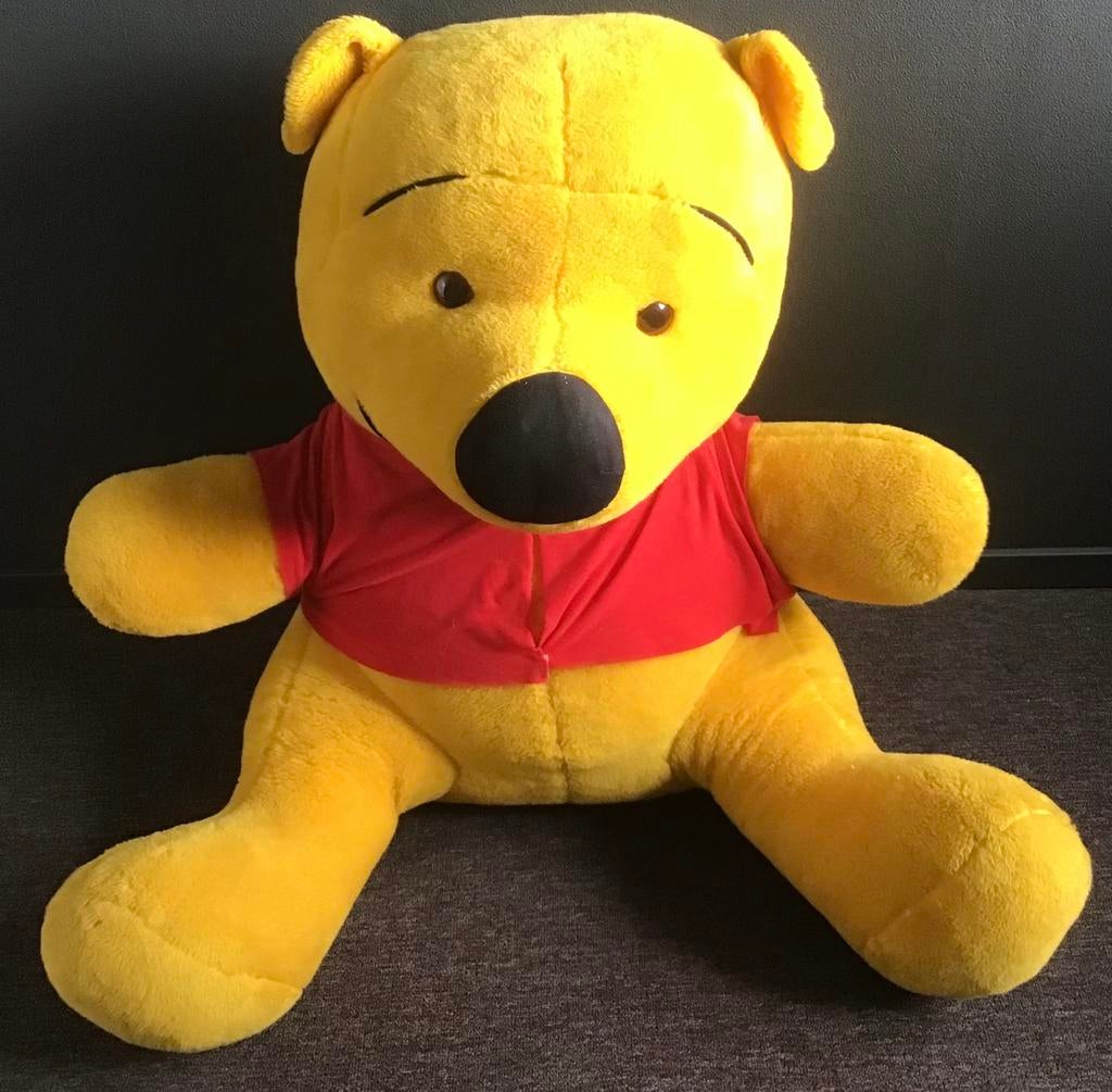 Winny de poeh, mega grote knuffel, mega Winny de poeh, Ophalen of Verzenden, Zo goed als nieuw, Overige typen