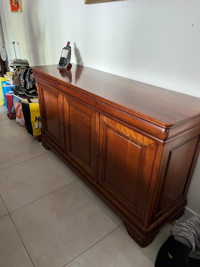 Dressoir, Huis en Inrichting, Ophalen, Gebruikt, Kersenhout, Met deur(en)
