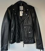 Kalfsleren jack zwart dames maat S nieuw Goosecraft, Ophalen of Verzenden, Nieuw, Maat 36 (S), Zwart