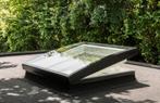 GEZOCHT: Dakraam plat dak elektrisch - Velux Intura Fakro, Doe-het-zelf en Verbouw, Glas en Ramen, Ophalen, Zo goed als nieuw