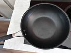 Wokpan milano hema, Ophalen of Verzenden, Zo goed als nieuw, Rvs, Pannenset