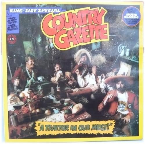 LP - Country Gazette ‎– A Traitor In Our Midst!, Cd's en Dvd's, Gebruikt, Ophalen of Verzenden, 1970 - 1979, 12 inch