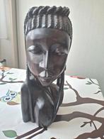 Beeld: buste van Afrikaanse vrouw, Ophalen of Verzenden