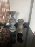 Houten kaarsenstandaards, Huis en Inrichting, Ophalen of Verzenden, Zo goed als nieuw, Hout, Minder dan 25 cm