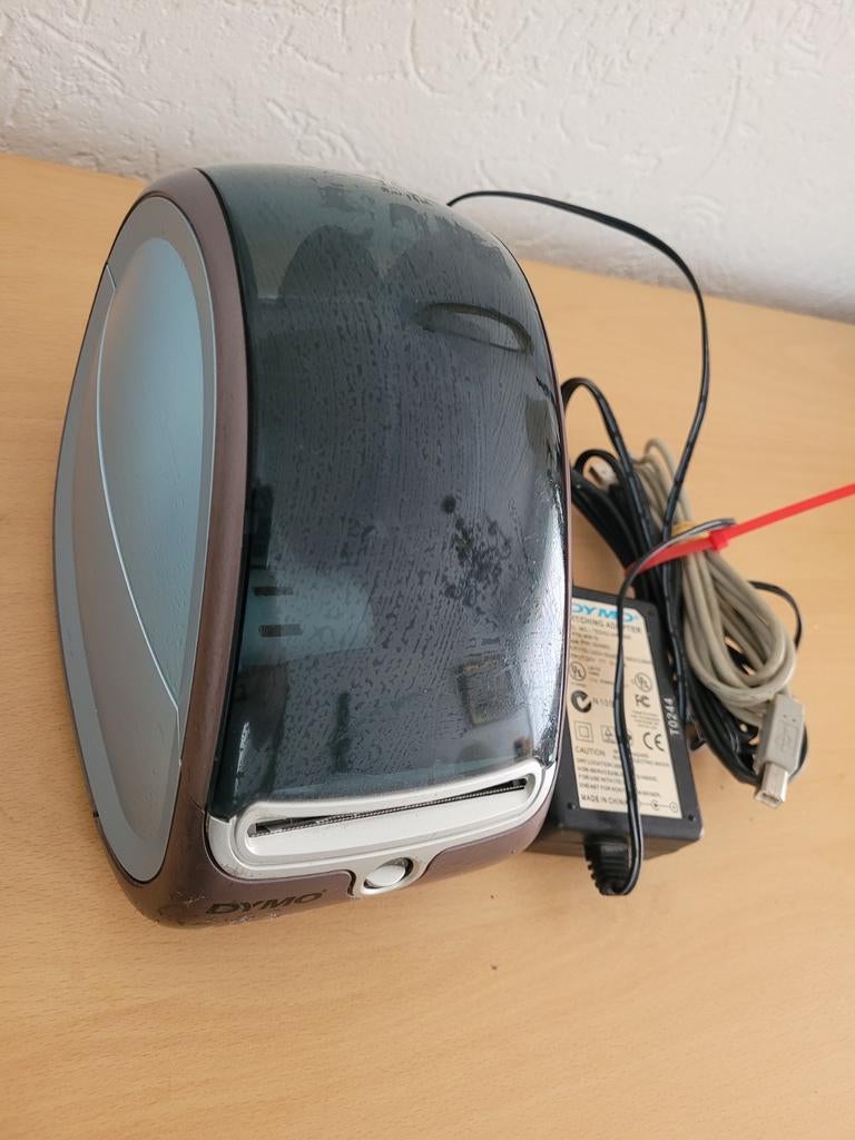 Dymo LabelWriter 400 labelprinter met adapter, Computers en Software, Labelprinters, Ophalen of Verzenden, Gebruikt, Etiket, Dymo