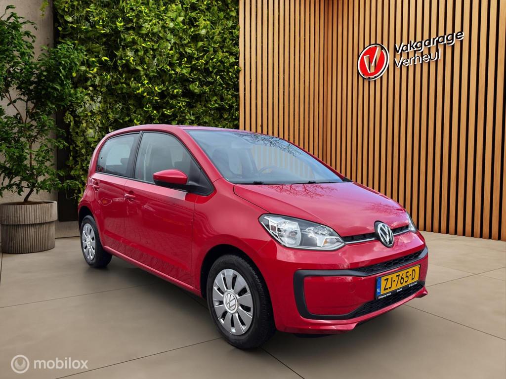 Volkswagen Up! 1.0 BMT|Move up!|5Drs|Airco|Pdc|Cruise|Nap, Auto's, Volkswagen, Gebruikt, LED verlichting, 23 km/l, Origineel Nederlands