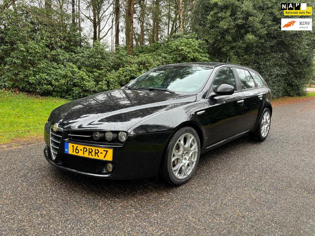 Alfa Romeo 159 Sportwagon 2.0 JTD ECO Progression Navi / Cru, Auto's, Alfa Romeo, Voorwielaandrijving, Euro 5, Stof, Zwart