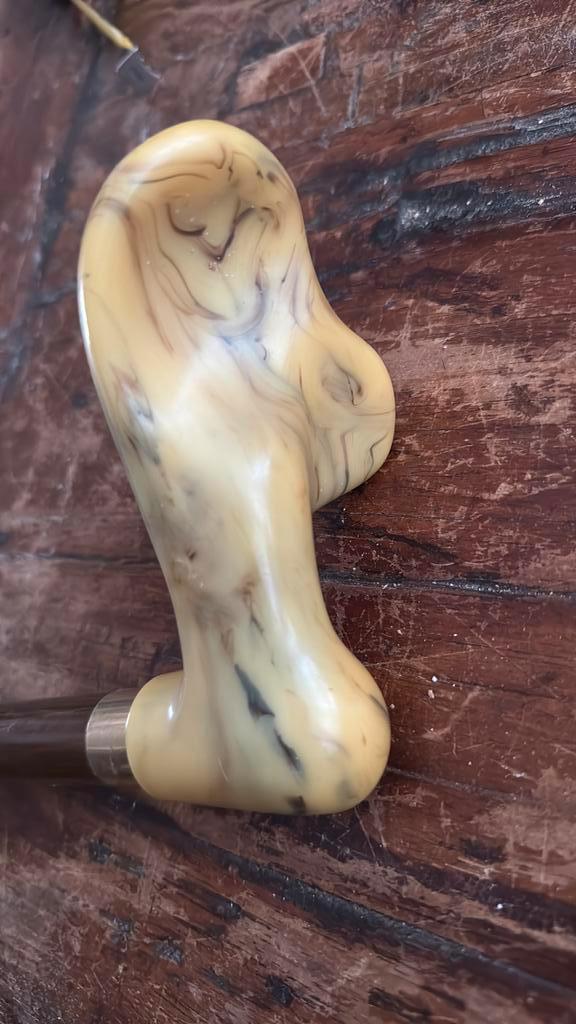 Mooie vintage wandelstok ( rechts handig ), Diversen, Wandelstokken, Zo goed als nieuw, Ophalen of Verzenden