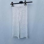 Gave witte kanten broek. Mt 104. Merk PILYQ, Kinderen en Baby's, Kinderkleding | Maat 104, Broek, Meisje, ., Ophalen of Verzenden