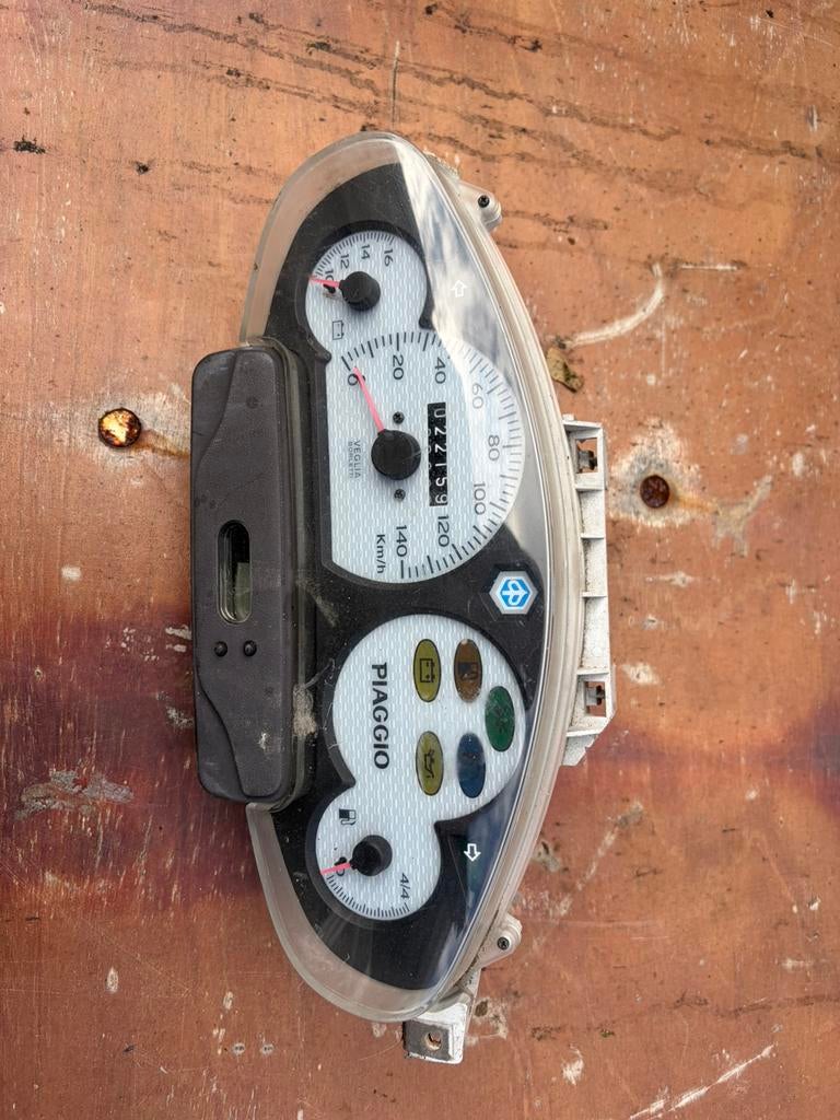 Piaggio skipper lx teller, Ophalen